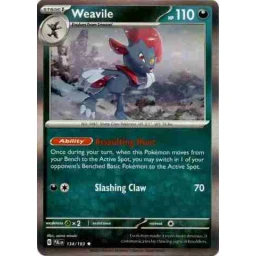 Paldea Evolved - 134/193 - Weavile - Holo Rare