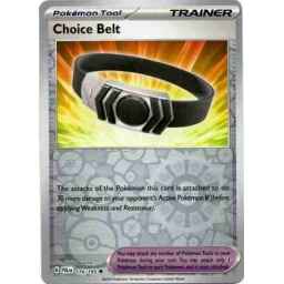 Paldea Evolved - 176/193 - Choice Belt - Reverse Holo