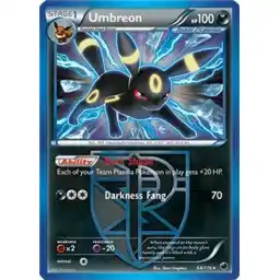 Plasma Freeze - 064/116 - Umbreon (Deck Exclusive) (Lightly Played)