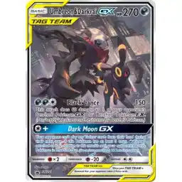 Black Star Promo - SM241 - Umbreon & Darkrai GX (Lightly Played)