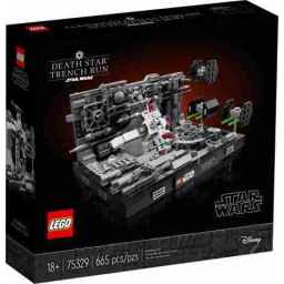 LEGO Star Wars 75329 Trench-kampen på Dødstjernen – diorama