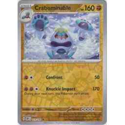 Obsidian Flames - 115/197 - Crabominable - Reverse Holo
