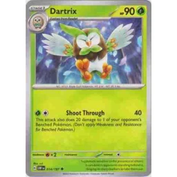 Obsidian Flames - 014/197 - Dartrix