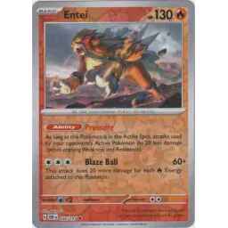 Obsidian Flames - 030/197 - Entei - Holo Rare