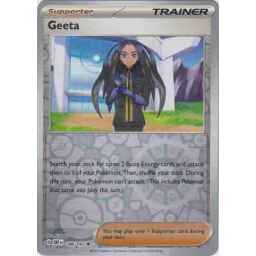 Obsidian Flames - 188/197 - Geeta - Reverse Holo
