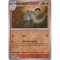Obsidian Flames - 037/197 - Lampent - Reverse Holo