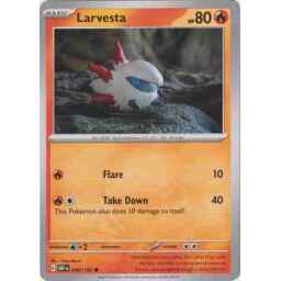 Obsidian Flames - 040/197 - Larvesta