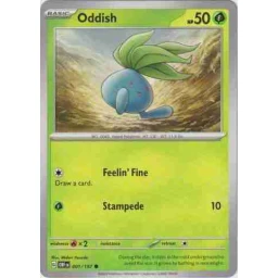 Obsidian Flames - 001/197 - Oddish