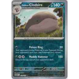 Obsidian Flames - 128/197 - Paldean Clodsire - Reverse Holo