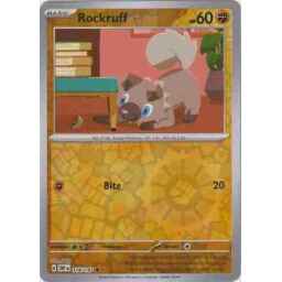 Obsidian Flames - 116/197 - Rockruff - Reverse Holo