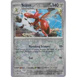 Obsidian Flames - 141/197 - Scizor - Reverse Holo