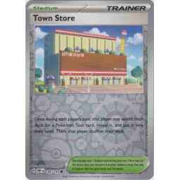 Obsidian Flames - 196/197 - Town Store - Reverse Holo