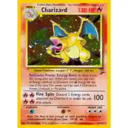 Base Set 2 - 004/130 - Charizard - Holo (Damaged)