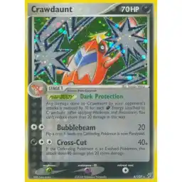 EX Deoxys - 006/107 - Crawdaunt - Holo