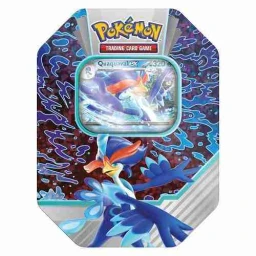Pokemon Paldea Partners Tin Quaquaval ex