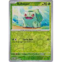 S&V151 - 001/165 - Bulbasaur - Reverse Holo