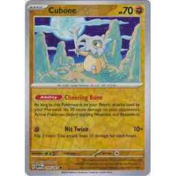 S&V151 - 104/165 - Cubone - Reverse Holo