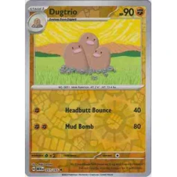 S&V151 - 051/165 - Dugtrio - Reverse Holo