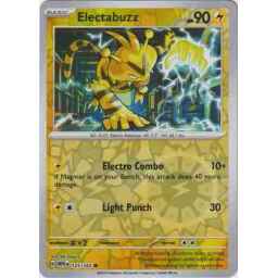 S&V151 - 125/165 - Electabuzz - Reverse Holo