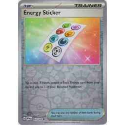 S&V151 - 159/165 - Energy Sticker - Reverse Holo