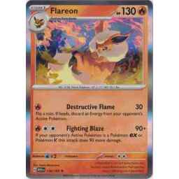 S&V151 - 136/165 - Flareon - Holo