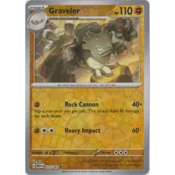 S&V151 - 075/165 - Graveler - Reverse Holo