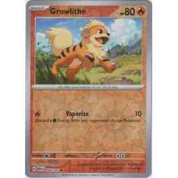 S&V151 - 058/165 - Growlithe - Reverse Holo