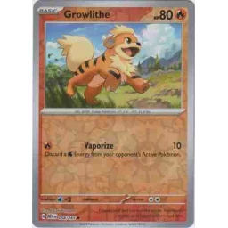 S&V151 - 058/165 - Growlithe - Reverse Holo