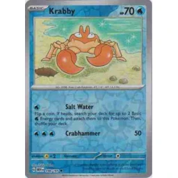 S&V151 - 098/165 - Krabby - Reverse Holo