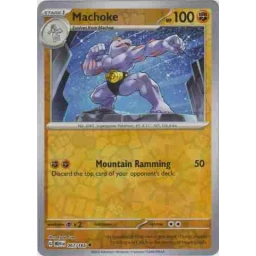 S&V151 - 067/165 - Machoke - Reverse Holo