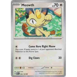 S&V151 - 052/165 - Meowth