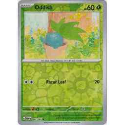 S&V151 - 043/165 - Oddish - Reverse Holo