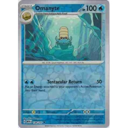 S&V151 - 138/165 - Omanyte - Reverse Holo
