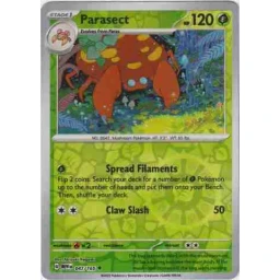 S&V151 - 047/165 - Parasect - Reverse Holo
