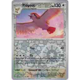 S&V151 - 018/165 - Pidgeot - Reverse Holo