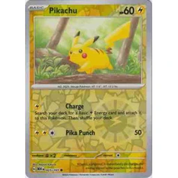 S&V151 - 025/165 - Pikachu - Reverse Holo