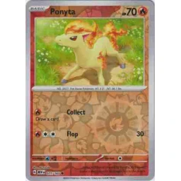 S&V151 - 077/165 - Ponyta - Reverse Holo