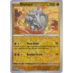 S&V151 - 111/165 - Rhyhorn - Reverse Holo