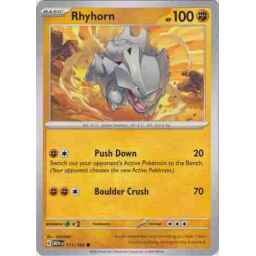 S&V151 - 111/165 - Rhyhorn