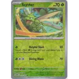 S&V151 - 123/165 - Scyther - Reverse Holo