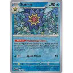 S&V151 - 121/165 - Starmie - Reverse Holo