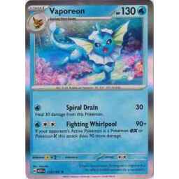 S&V151 - 134/165 - Vaporeon - Holo
