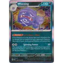 S&V151 - 110/165 - Weezing - Holo