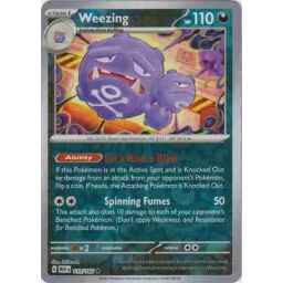 S&V151 - 110/165 - Weezing - Reverse Holo