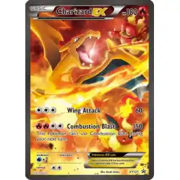 Black Star Promo - XY121 - Charizard EX (Moderately Played)