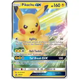 Black Star Promo - SM232 - Pikachu GX (Lightly Played)