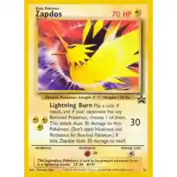 Black Star Promo - WP23 - Zapdos (Lightly Played)