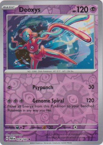 Paradox Rift - 074/182 - Deoxys - Reverse Holo