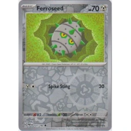 Paradox Rift - 127/182 - Ferroseed - Reverse Holo