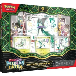 Pokemon Paldean Fates Meowscarada ex Premium Collection